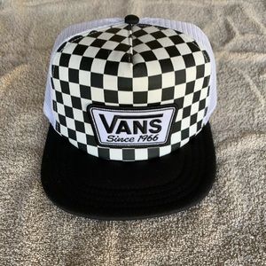 MENS VANS CHECKERED HAT SNAPBACK NWT